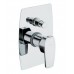 NOVASERVIS LA TORRE STUDIO vaňová a sprchová batéria s prepínačom chróm 31050R, 0