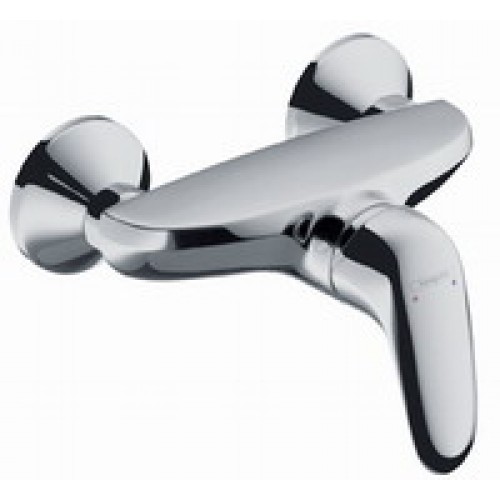 Hansgrohe METRIS E Páková sprchová batéria na stenu DN15, chróm 31670000