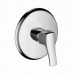 Hansgrohe METRIS C Páková sprchová batéria pod omietku, chróm 31676000