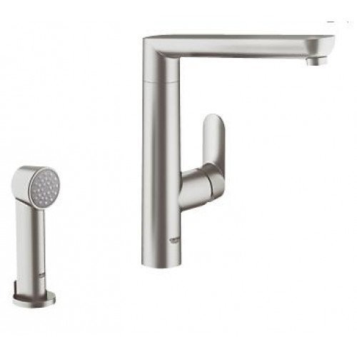 GROHE K7 páková drezová batéria, DN 15, supersteel 32179DC0