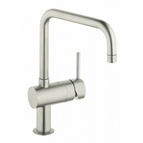 GROHE Minta páková drezová batéria, DN 15, Supersteel 32488DC0 GROHE Minta páková drezová batéria, DN 15, Supersteel 32488DC0