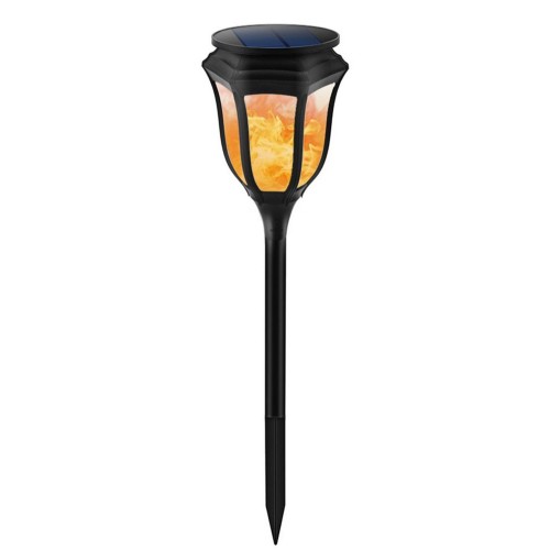Solárne vonkajšie pochodeň LED FLAME, čierna 32849201891 Solárne vonkajšie pochodeň LED FLAME, čierna 32849201891