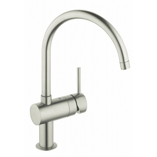GROHE Minta páková drezová batéria, DN 15, Supersteel 32917DC0 GROHE Minta páková drezová batéria, DN 15, Supersteel 32917DC0