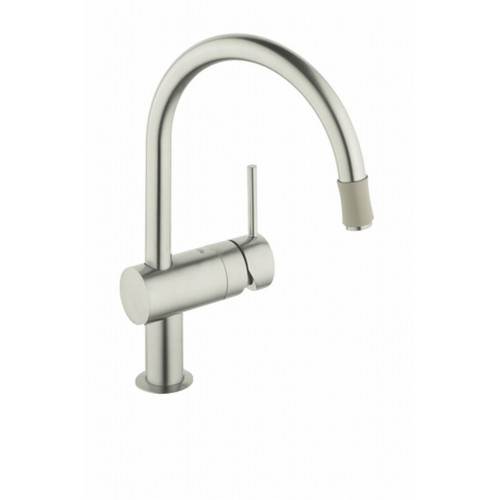 GROHE Minta páková drezová batéria, DN 15, Supersteel 32918DC0