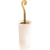 SAPHO SISSI 333344 WC kefa na postavenie, bronz / sklo satin