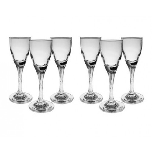 VETRO-PLUS Twist poháre na likér, 55ml, 6ks, 3344612