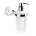 SAPHO SISSI dávkovač mydla, chróm / sklo satin 338113