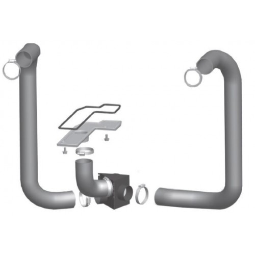 Jotul set pre pripojenie externého vzduchu, O 100 mm 51012164