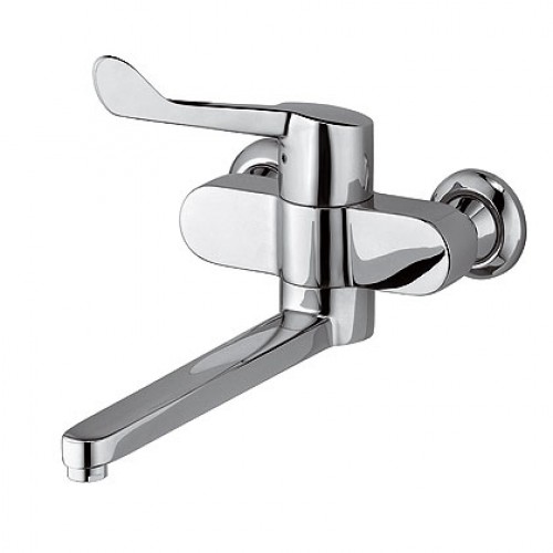 KLUDI Medi Care nástenná batéria chróm s klinickou pákou 349250524