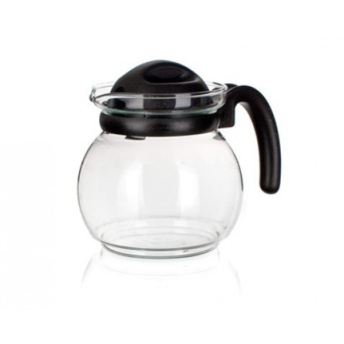 BANQUET Sklenená guľatá kanvica 1 Bormio plastové viečko 350020 BANQUET Sklenená guľatá kanvica 1 Bormio plastové viečko 350020