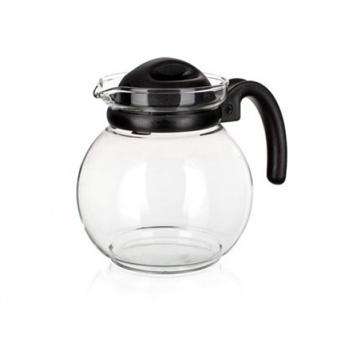 BANQUET Sklenená guľatá kanvica 1,5 Bormio plastové viečko 350021 BANQUET Sklenená guľatá kanvica 1,5 Bormio plastové viečko 350021