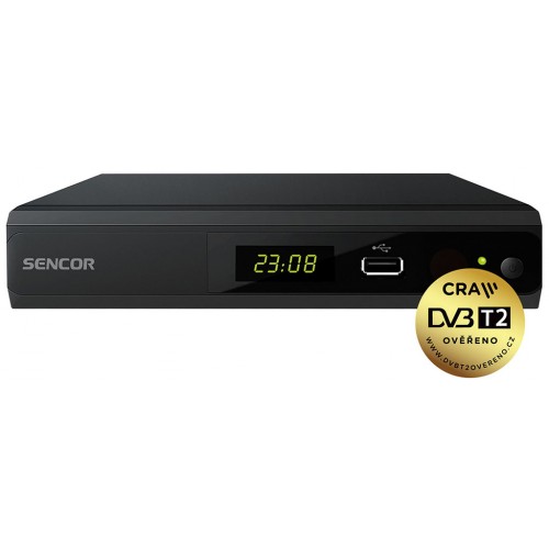 SENCOR SDB 5104TD DUAL-TUNER / H.265 DVB-T prijímač 35051882