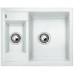 BLANCO METRA 6 drez biela sifón komplet 516173