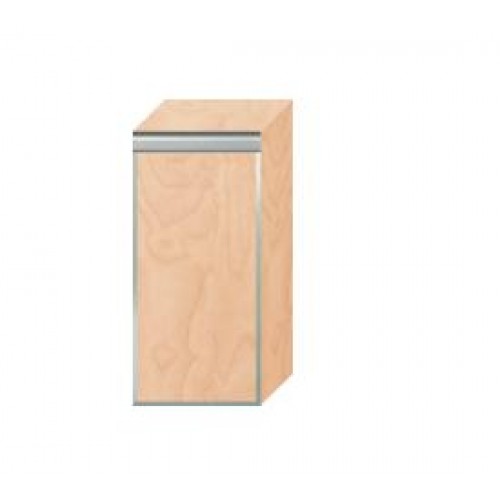 INTEDOOR FLORIDA nízka kúpeľňová skrinka pravá, horná úchytka s rámom FSN35L04D