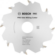 BOSCH Frézovací kotúč PRO, 105 x 22 x 4 mm, 8 zubov 3608641013