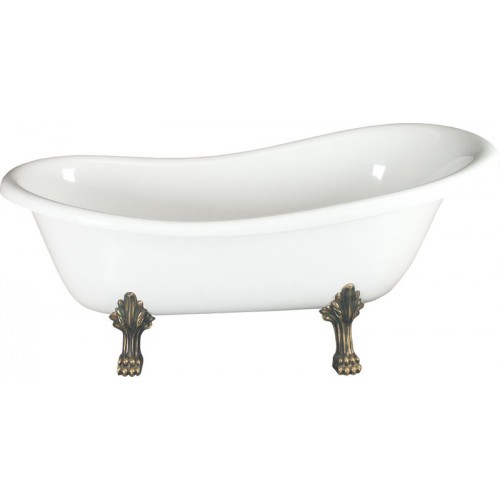 POLYSAN Vaňa RECTIME 160 voľne stojace, nohy bronz POLYSAN Vaňa RECTIME 160 voľne stojace, nohy bronz