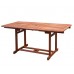 HAPPY GREEN Stôl rozkladací obdĺžnikový Acacia 37WDT362