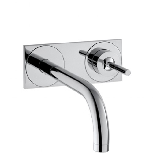 Hansgrohe AXOR UNO2 Páková umývadlová batéria pod omietku, krát. výtok, chróm 38112000