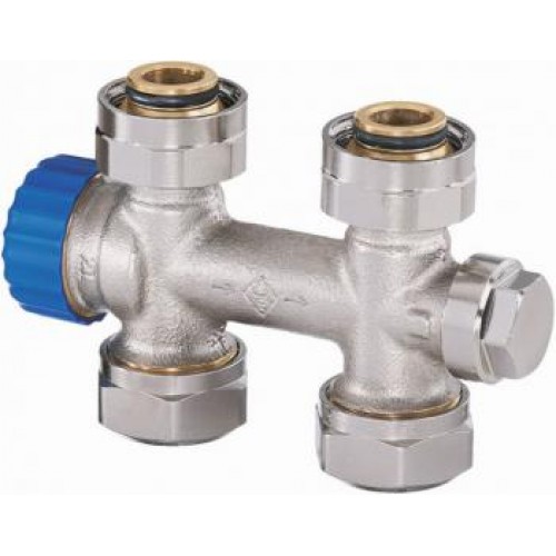 HEIMEIER radiátorový ventil Multilux 3/4 ", priamy, vonkajšie, jednotrubková s. 3856-02.00