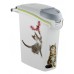 CURVER PETS Kontajner na suché krmivo 10kg/23L 49,7 x 50,6 x 23,3 cm mačka 3882-P82