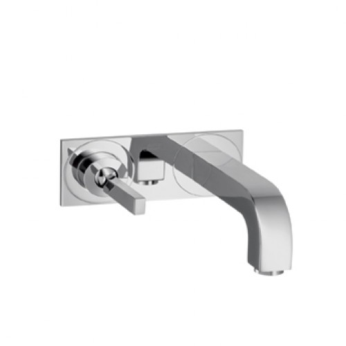 Hansgrohe Axor Citterio pák. umýv. batéria pod omietku s krát. výtokom, chróm 39112000