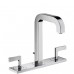 Hansgrohe Axor Citterio Tříot. umýv. arm. s ovl páčkami a krát. výtokom, chróm 39136000