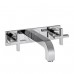 Hansgrohe Axor Citterio Tříot. umýv. arm. s kríž. kohúty a dlh. výtokom, chróm 39144000