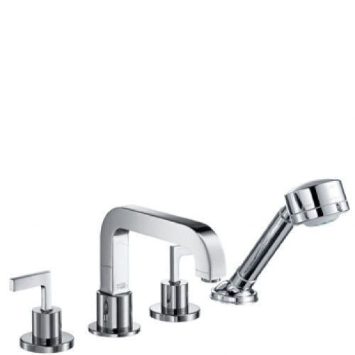 Hansgrohe Axor Citterio Čtyřotv. arm. na vaňový sokel s ovl páčkami, chróm 39454000