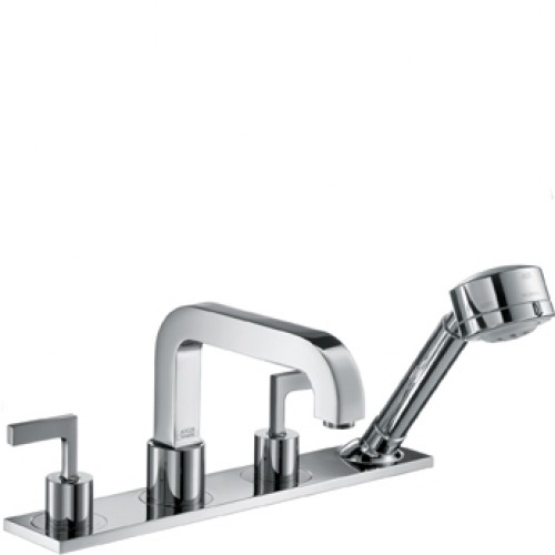 Hansgrohe Axor Citterio Čtyřotv. arm. na vaňový sokel s ovl páčkami, chróm 39456000