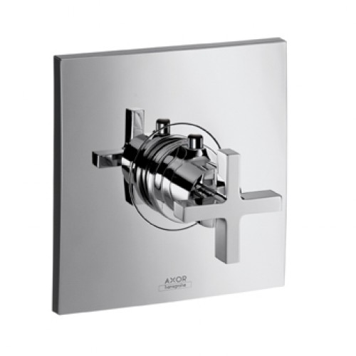 Hansgrohe Axor Citterio Termostat Highflow pod omietku s kríž. rukoväťou, chróm 39716000
