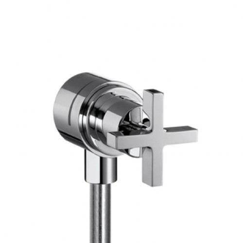 Hansgrohe Axor Citterio Fixfit Stop Uzatvárací ventil s kríž. rukoväťou, chróm 39883000 Hansgrohe Axor Citterio Fixfit Stop Uzatvárací ventil s kríž. rukoväťou, chróm 39883000