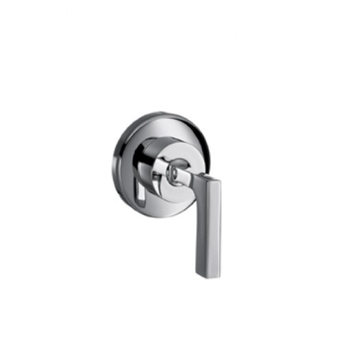 Hansgrohe Axor Citterio Uzatvárací ventil pod omietku, páčka DN15/DN20, chróm 39960000