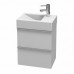 Jika PURE Skrinka pod umývadlo 50cm, 2 zásuvky, biela 455802