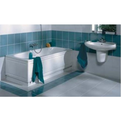 Kaldewei 1400 BAKO pozdĺžny panel bez krycej lišty, 1400x420x40 mm, biely 685500070001