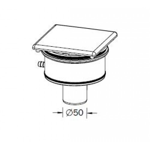 Kaldewei KA 120 (4094) odtoková súprava pre ESR II a CONOFLAT 687770770001