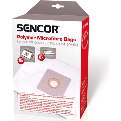 SENCOR SVC 530 VRECKO MICRO 5ks 40020536 SENCOR SVC 530 VRECKO MICRO 5ks 40020536