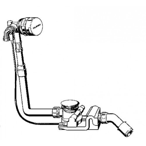 Kaldewei Comfort Level Plus 4014 CONODUO prepad chróm biela, 687770680001