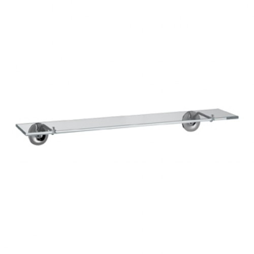 Hansgrohe AXOR STARCK Sklenená polička, chróm 40860000 Hansgrohe AXOR STARCK Sklenená polička, chróm 40860000