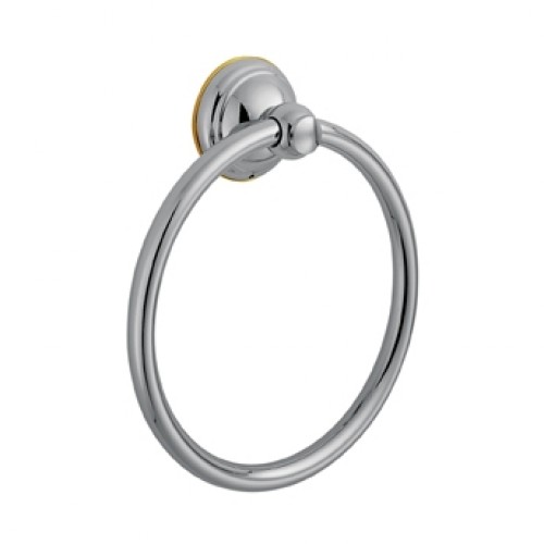 Hansgrohe AXOR CARLTON Kruh na uterák, chrom / zlato 41421090