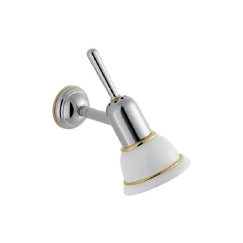 Hansgrohe AXOR CARLTON Nástenné svietidlo, chróm / zlato 41456090 Hansgrohe AXOR CARLTON Nástenné svietidlo, chróm / zlato 41456090