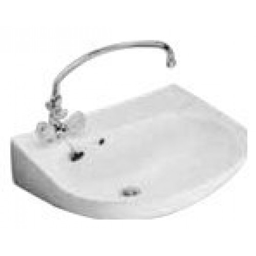 Gustavsberg Saval Basic panel 60 umývadlo, biela 60x44 41968501