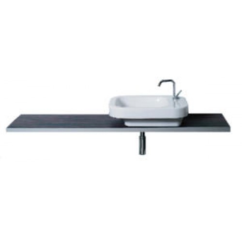 LAUFEN PALOMBA Umývadlová doska 80cm, Macassar 4.2100.1.080.525.1