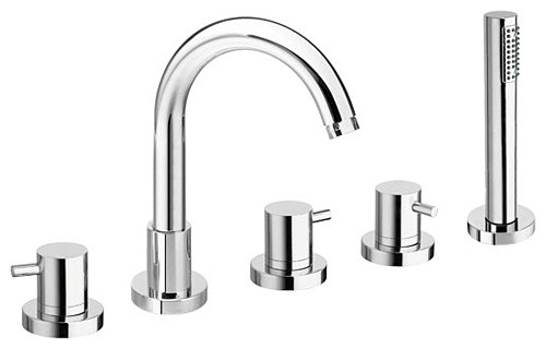 SAPHO NA OKRAJ VANE IFTECH5 Päťprvková termostatická batéria, 2 cesty