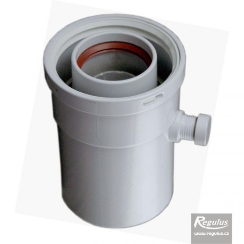 REGULUS A2001244 Vsuvka pre odvod kondenzátu 60/100 zvislá 4663