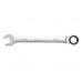FORTUM kľúč račňový očkoplochý, 72 zubov, 19mm, L 246mm 4720119