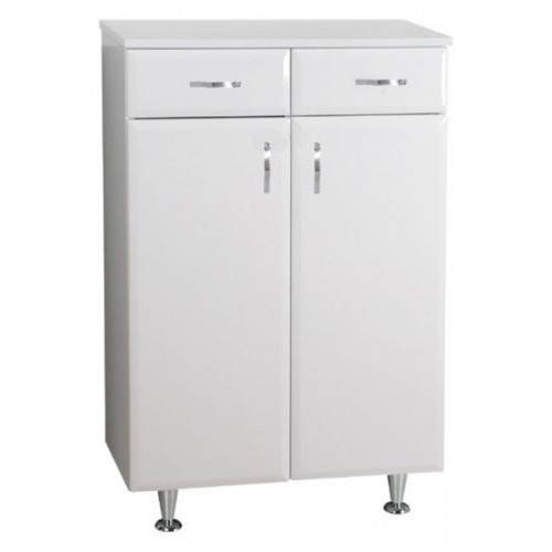 SAPHO LILY 47407 skrinka nízka biela 70x95x34cm,