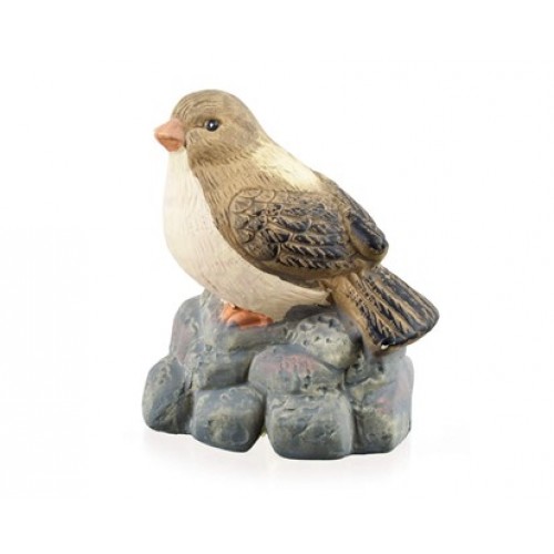 VETRO-PLUS Zvieratká terakotová vták na kameni 47HC107290