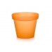 VETRO-PLUS Plastový kvetináč 11 cm Patio Soft oranž 47PATSF19OR