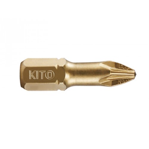 KITO SHARK hrot, PZ 1x25mm, S2/TiN 4820201 KITO SHARK hrot, PZ 1x25mm, S2/TiN 4820201