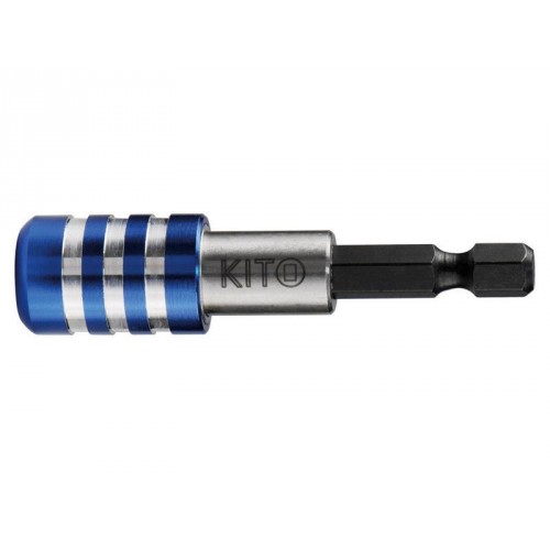 KITO SMART držiak hrotov s aretáciou a magnetom, 1/4", 65mm, 61CrV5 4830202 KITO SMART držiak hrotov s aretáciou a magnetom, 1/4", 65mm, 61CrV5 4830202